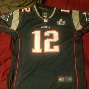 TOM BRADY SUPER BOWL 52 JERSEY SIZE XX-LARGE